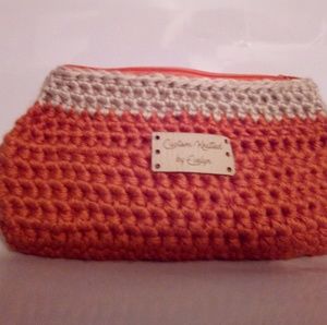 Custom hand purse or make-up bag.